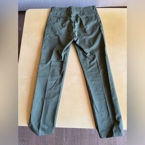 Spier and Mackay high rise green chinos